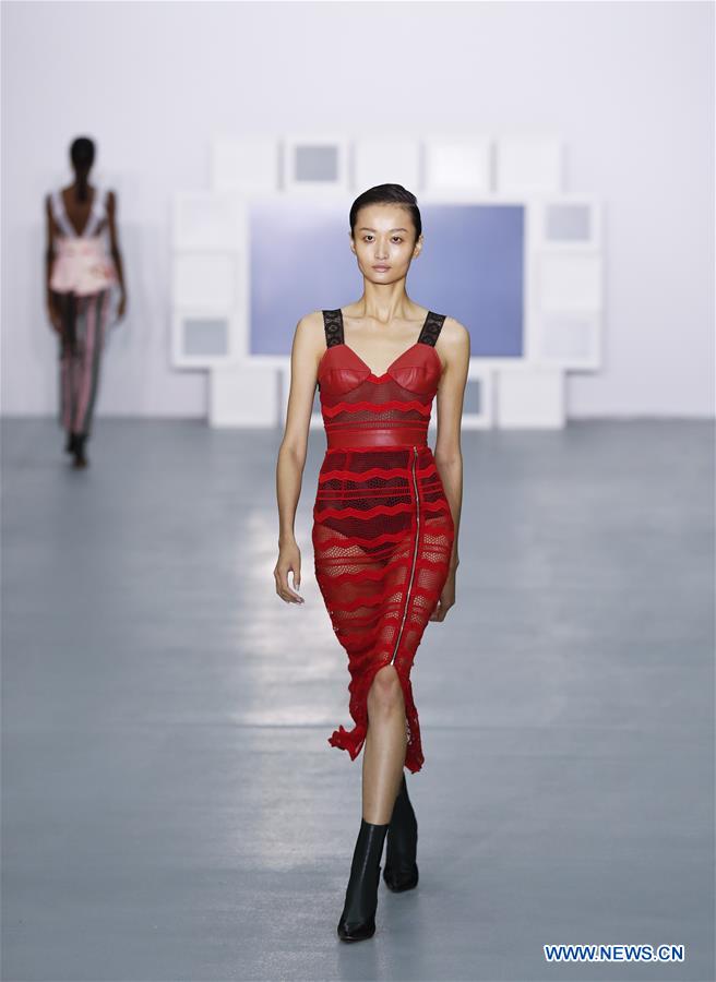 BRITAIN-LONDON-FASHION WEEK-TEATUM JONES 