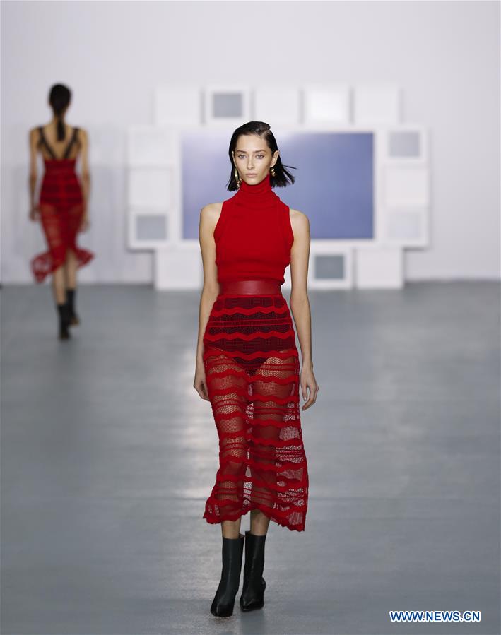 BRITAIN-LONDON-FASHION WEEK-TEATUM JONES