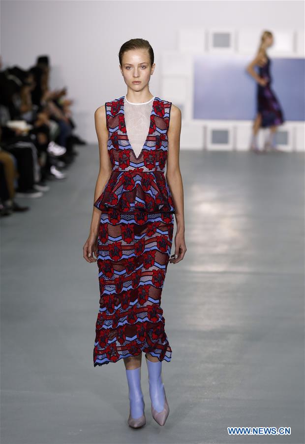 BRITAIN-LONDON-FASHION WEEK-TEATUM JONES