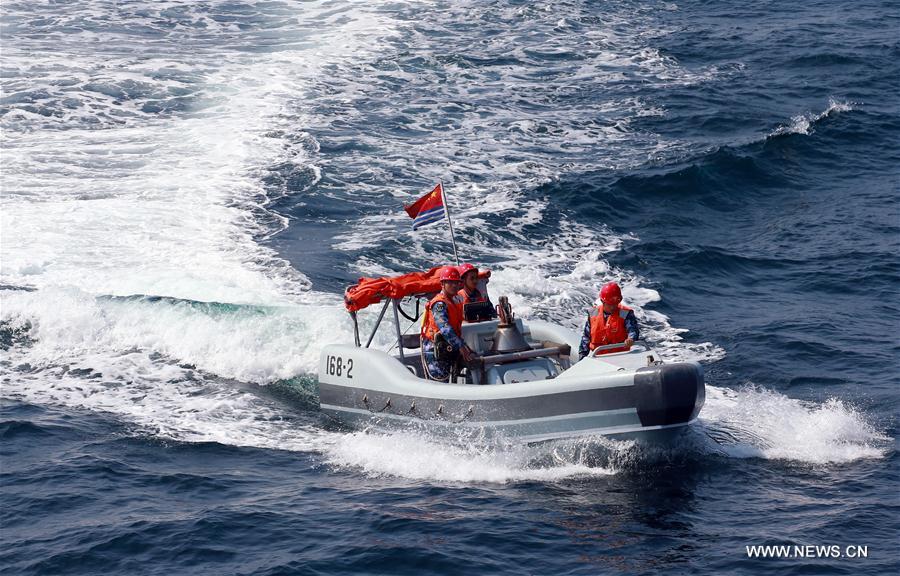 Chinese and Russian fleets conducted joint operation exercise off Guangdong Province in the South China Sea during the 'Joint Sea 2016' drill on Friday. Chinese and Russian fleets conducted joint operation exercise off Guangdong Province in the South China Sea during the 'Joint Sea 2016' drill on Friday.