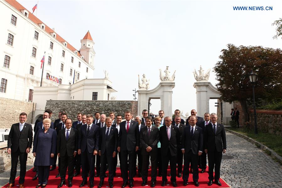 SLOVAKIA-BRATISLAVA-EU-SUMMIT