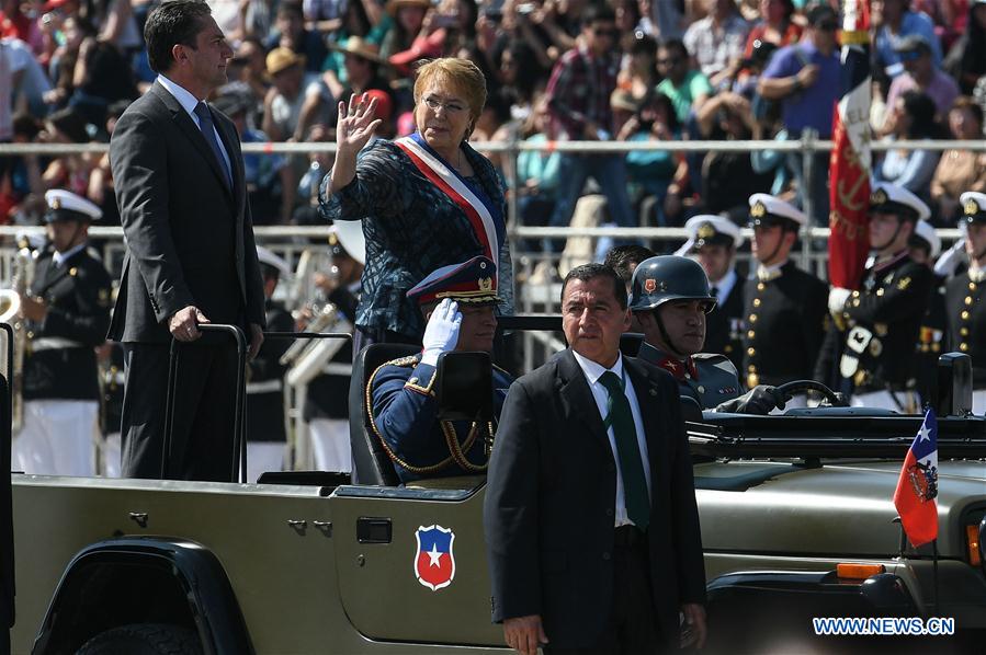 CHILE-SANTIAGO-ARMY-PARADE