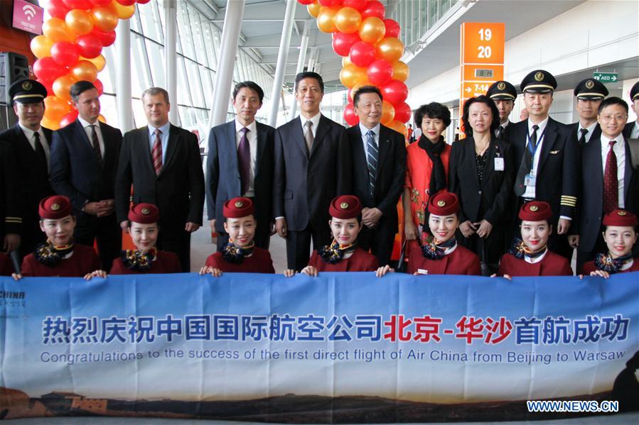 POLAND-WARSAW-AIR CHINA-BEIJING-WARSAW NONSTOP SERVICE-COMMENCEMENT