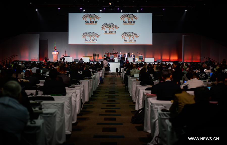 SOUTH AFRICA-JOHANNESBURG-WORLD WILDLIFE CONFERENCE