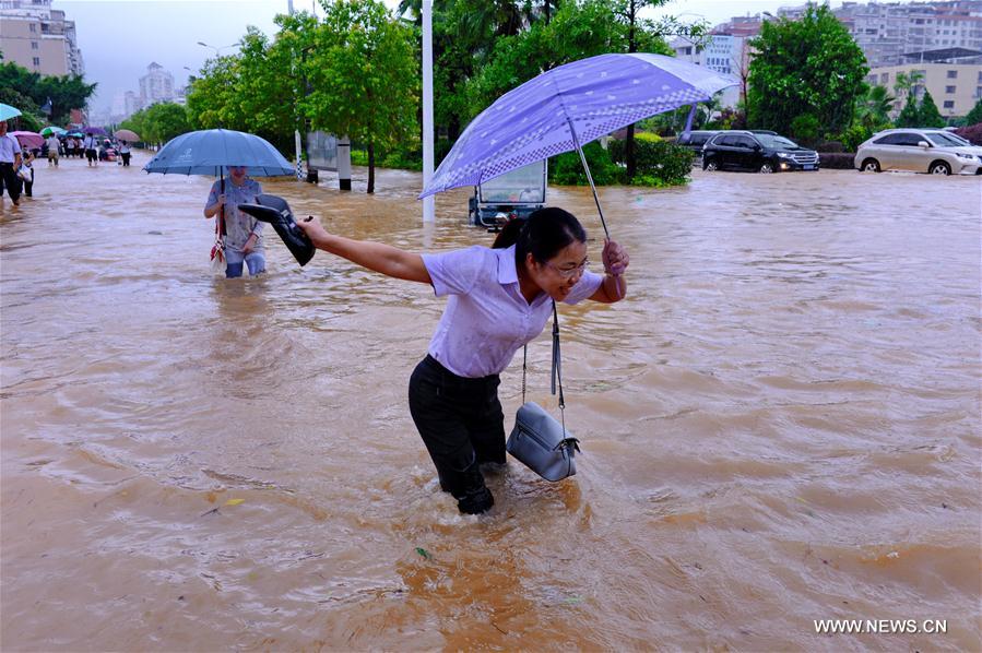 CHINA-FUJIAN-NINGDE-TYPHOON-LANDFALL (CN)