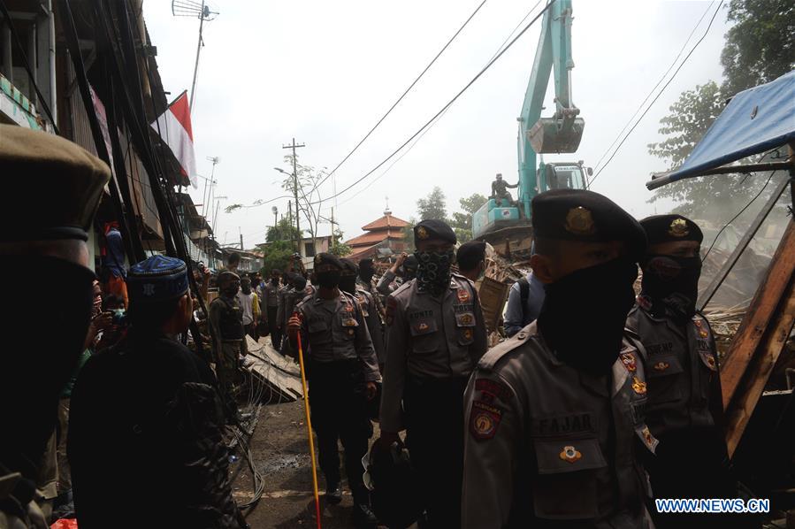 INDONESIA-JAKARTA-FLOOD MITIGATION-EVICTION-HOUSE DEMOLITION