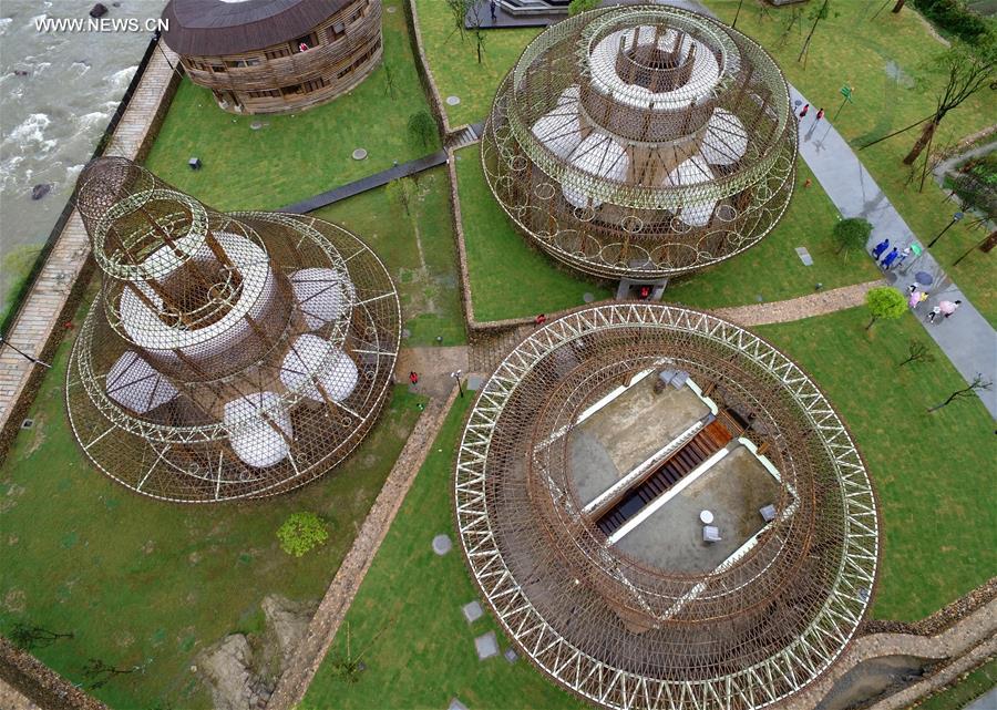 CHINA-ZHEJIANG-BAMBOO ARCHITECTURE (CN)