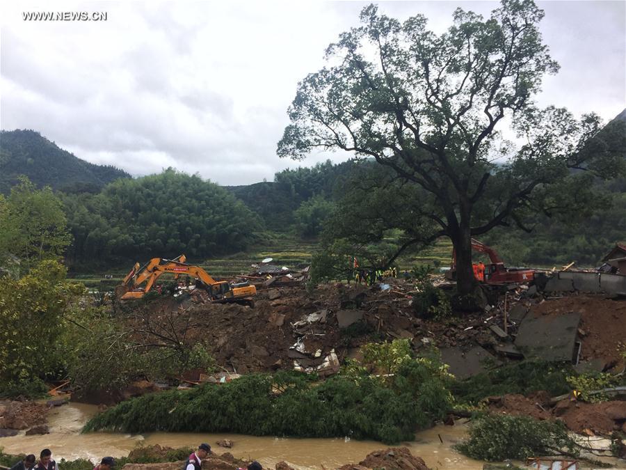 #CHINA-ZHEJIANG-LANDSLIDES (CN)