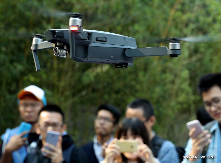 CHINA-BEIJING-DRONE-MAVIC PRO-PRESS CONFERENCE (CN)