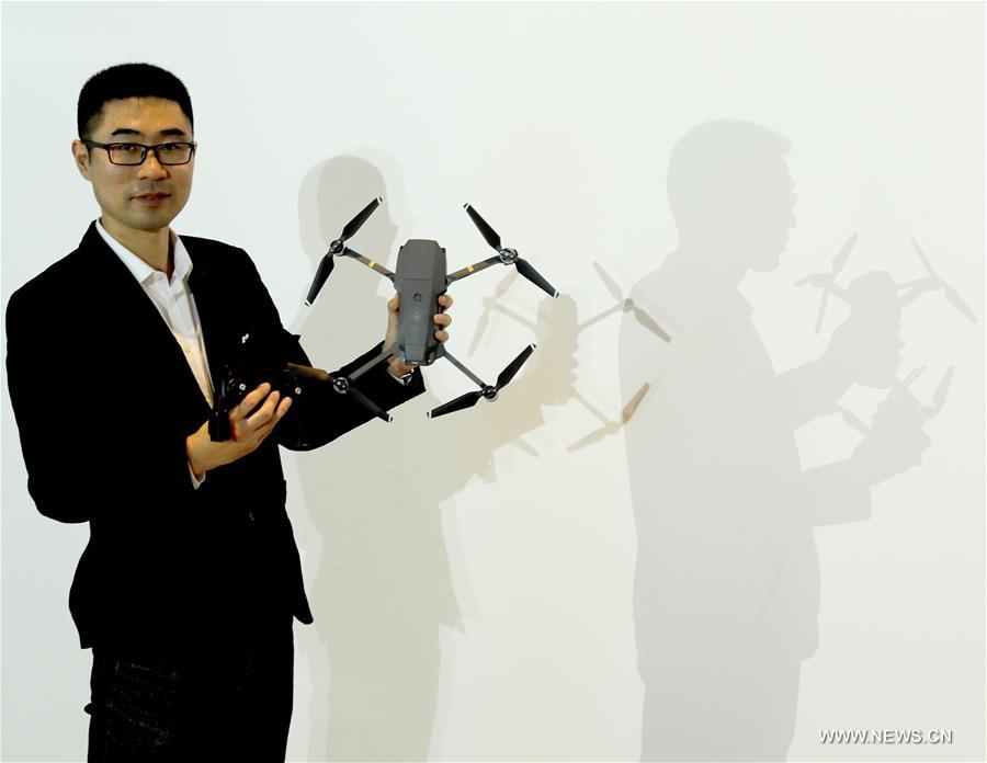 CHINA-BEIJING-DRONE-MAVIC PRO-PRESS CONFERENCE (CN)