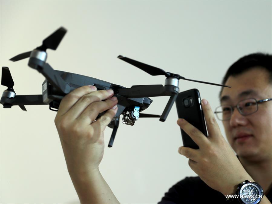 CHINA-BEIJING-DRONE-MAVIC PRO-PRESS CONFERENCE (CN)