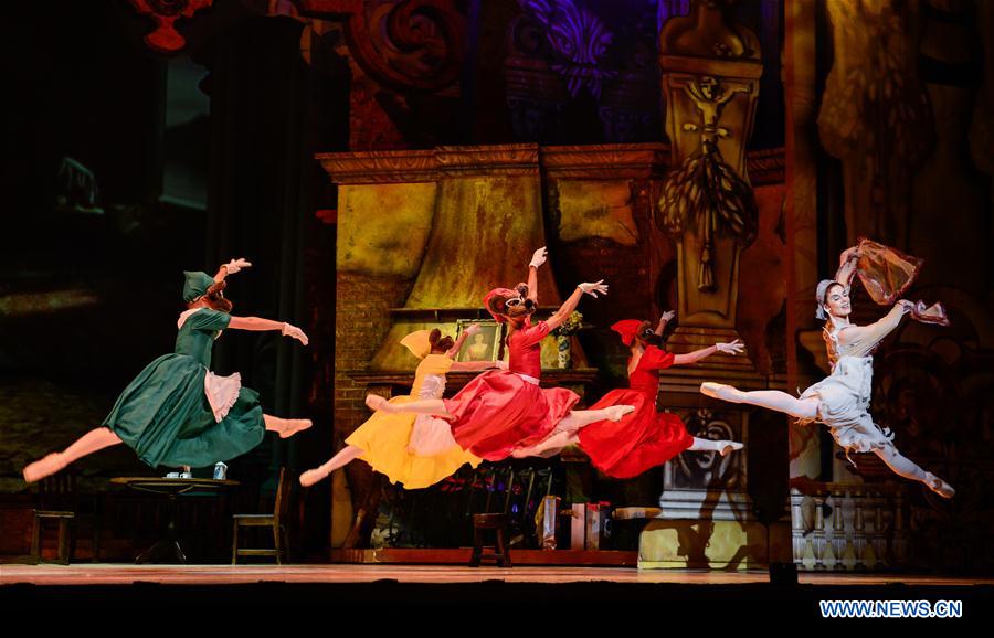 SOUTH AFRICA-JOHANNESBURG-BALLET-CINDERELLA-DRESS REHEARSAL