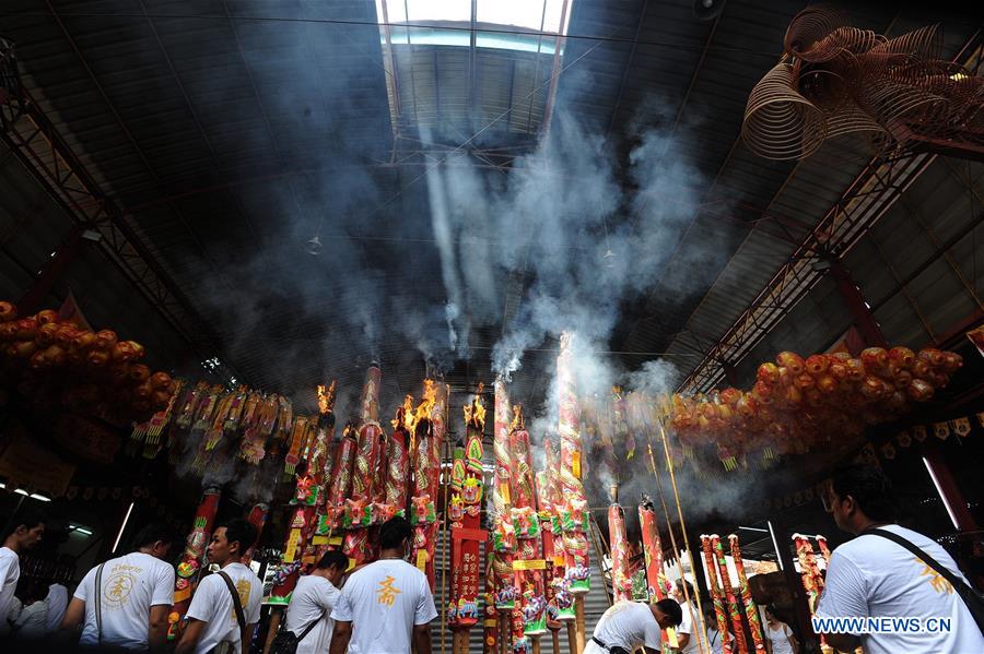 THAILAND-BANGKOK-VEGETARIAN FESTIVAL-PREPARATION