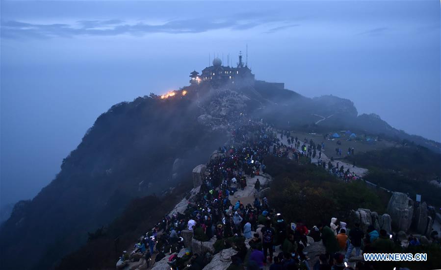 CHINA-SHANDONG-TAISHAN MOUNTAIN-TOURISM (CN)