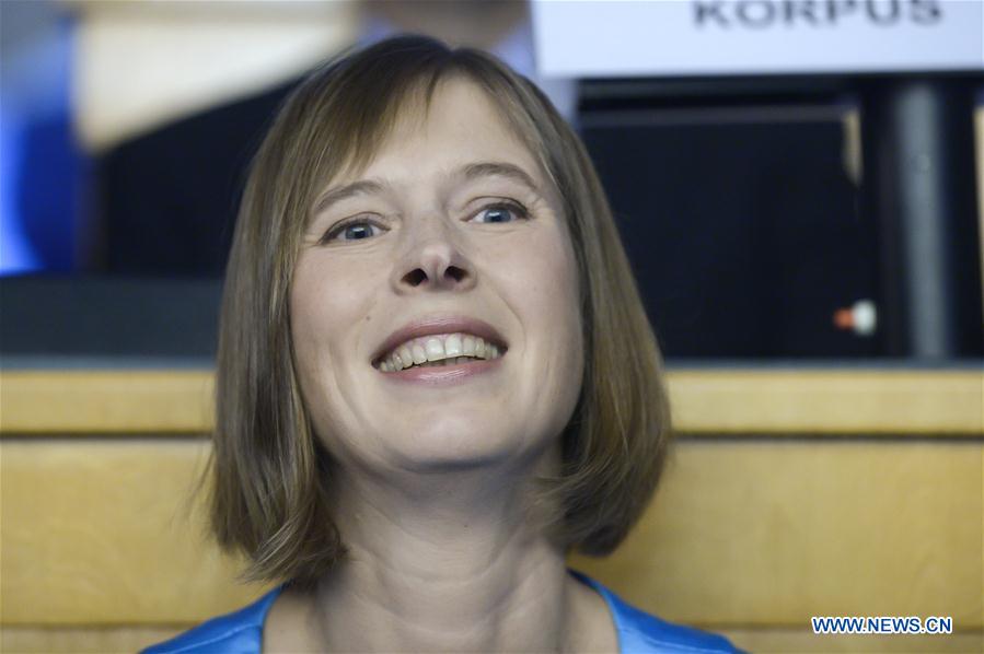 ESTONIA-TALLINN-ELECTION-FIRST FEMALE PRESIDENT