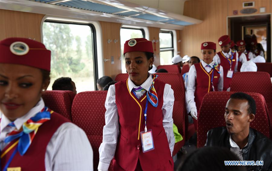 ETHIOPIA-ADDIS ABABA-CHINESE BUILT RAILWAY