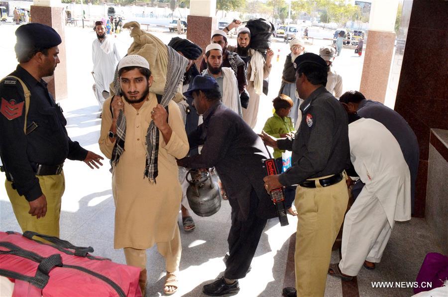 PAKISTAN-QUETTA-RAILWAY STATION-SECURITY
