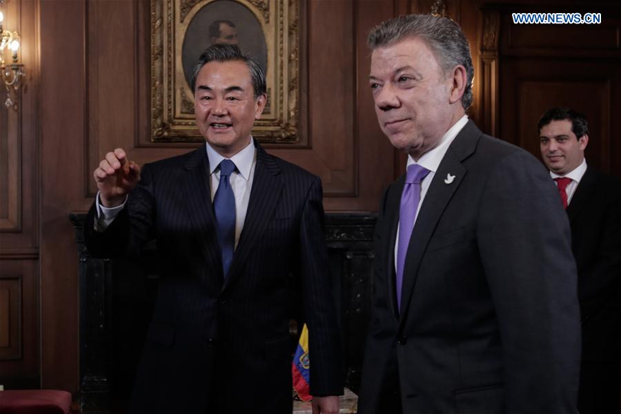 COLOMBIA-BOGOTA-CHINA-POLITICS-VISIT 