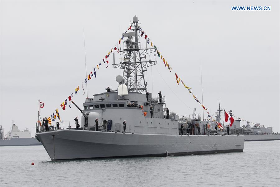 PERU-CALLAO-MILITARY-COMMEMORATION