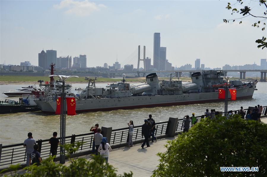 CHINA-NANCHANG-DECOMMISSIONED WARSHIP-ARRIVAL (CN)