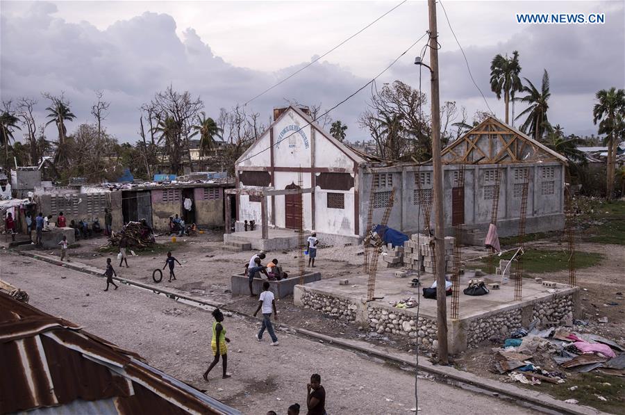 HAITI-LES CAYES-HURRICANE-AFTERMATH