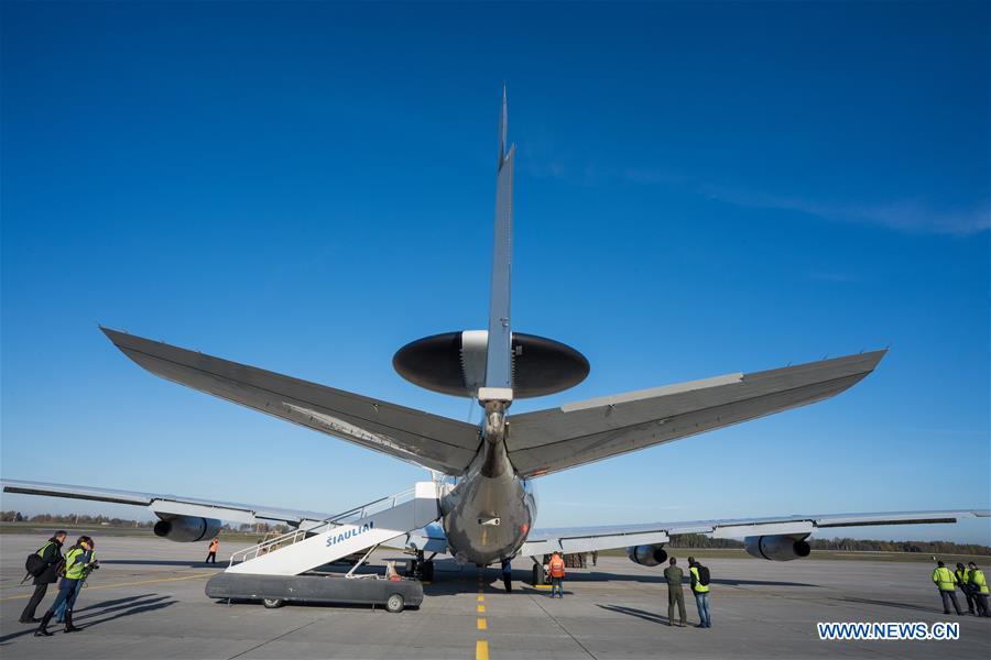 LITHUANIA-VILNIUS-NATO-E-3A-VISIT