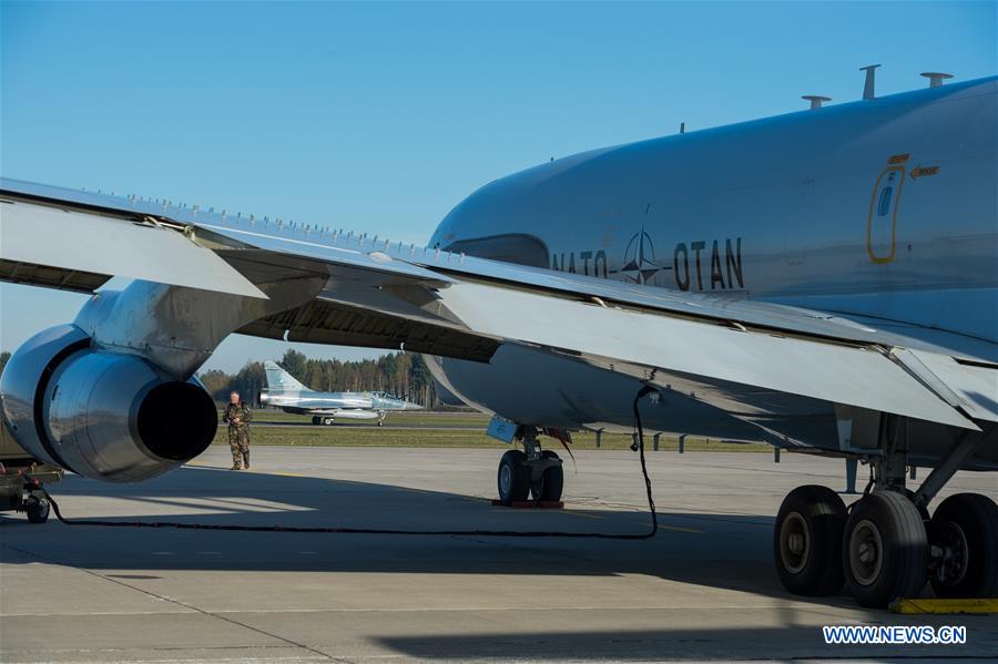 LITHUANIA-VILNIUS-NATO-E-3A-VISIT