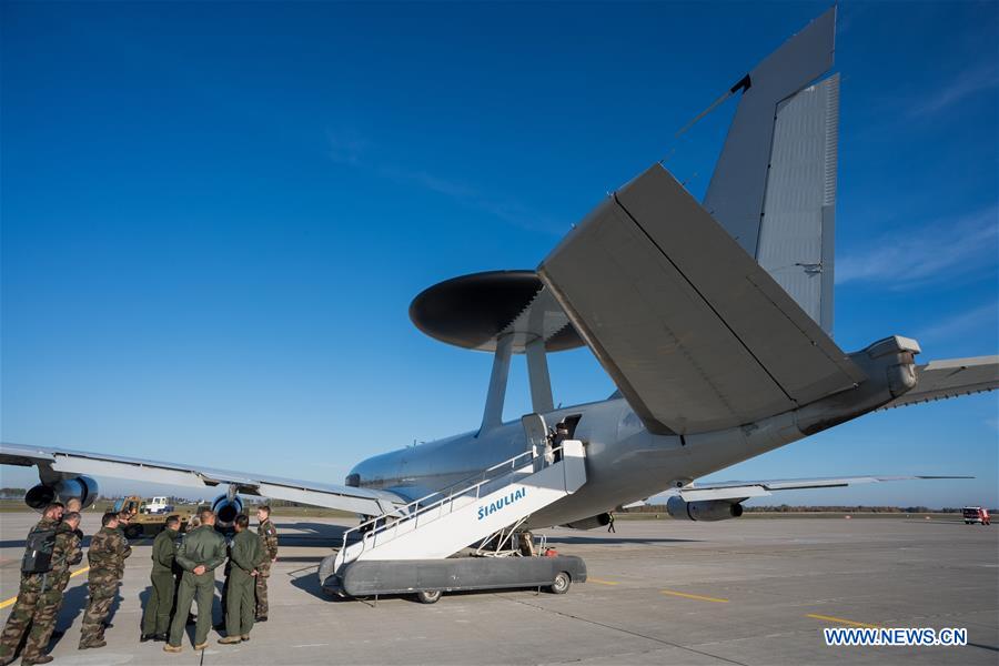 LITHUANIA-VILNIUS-NATO-E-3A-VISIT