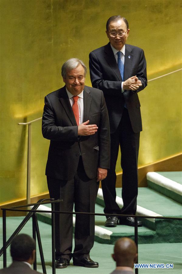 UN-NEW SECRETARY-GENERAL-ANTONIO GUTERRES-APPOINTED