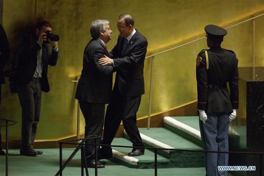 UN-NEW SECRETARY-GENERAL-ANTONIO GUTERRES-APPOINTED