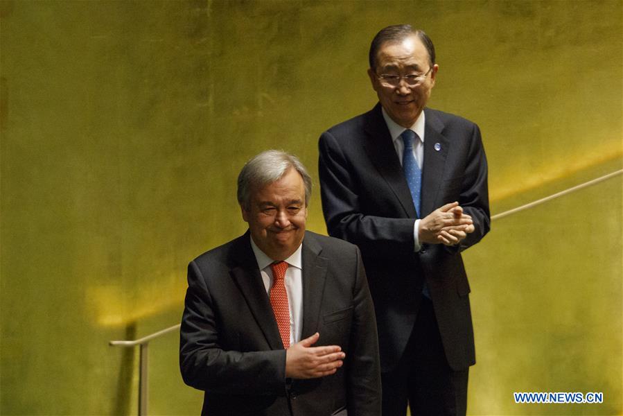 UN-NEW SECRETARY-GENERAL-ANTONIO GUTERRES-APPOINTED