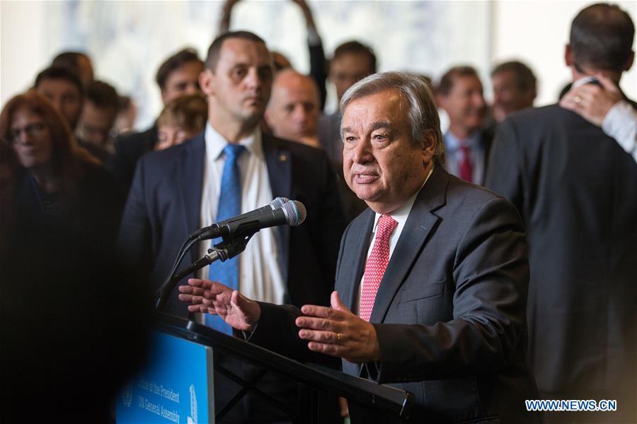 UN-NEW SECRETARY-GENERAL-ANTONIO GUTERRES-APPOINTED