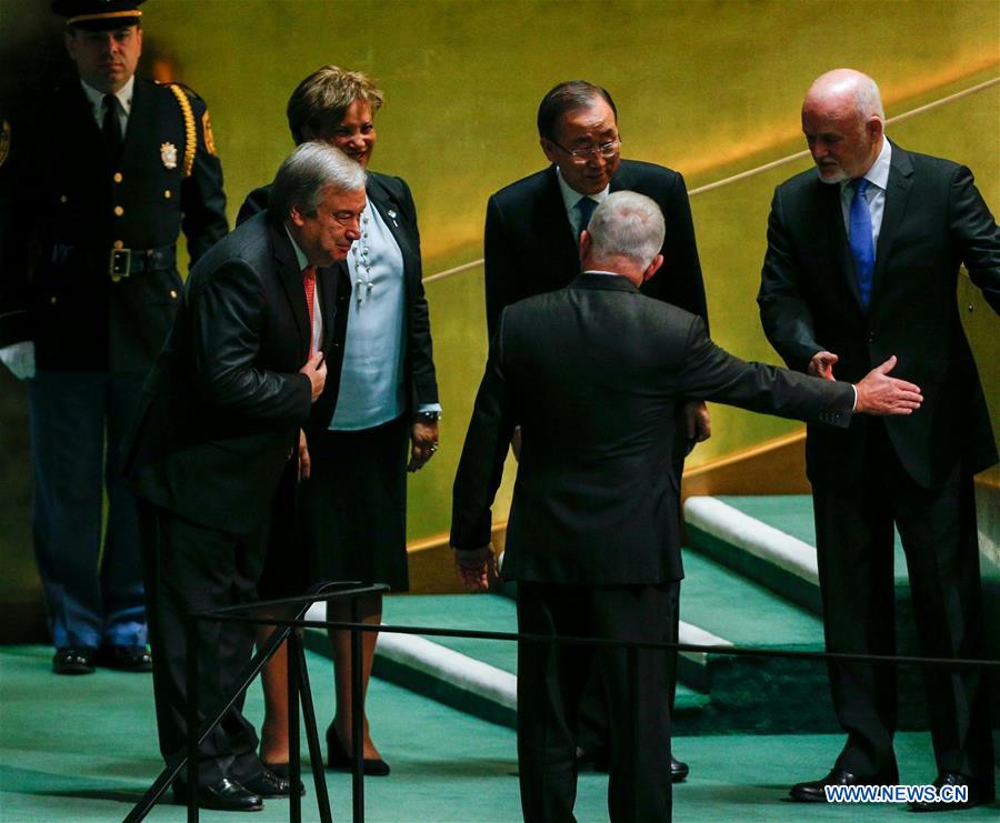 UN-NEW SECRETARY-GENERAL-ANTONIO GUTERRES