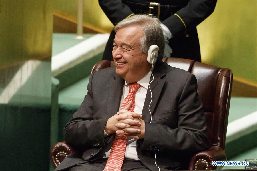 UN-NEW YORK-NEW SECRETARY GENERAL-ANTONIO GUTERRES