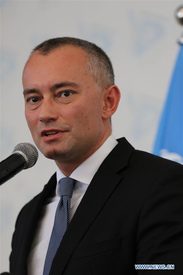 MIDEAST-GAZA-UN-PRESS CONFERENCE-CONFLICT