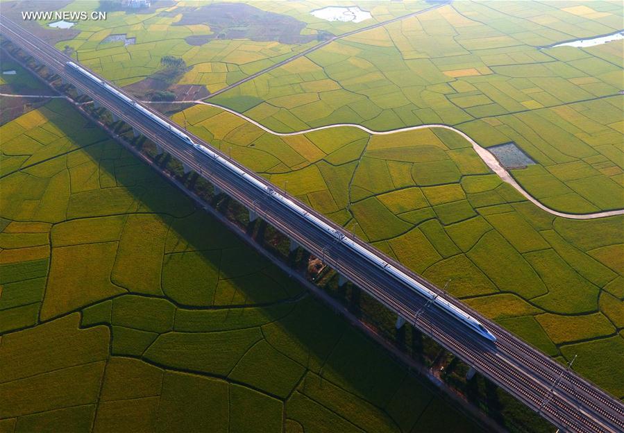CHINA-NANNING-HIGH SPEED TRAIN-SCENERY (CN)
