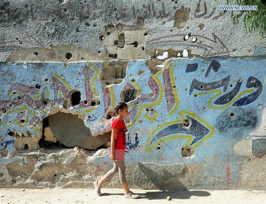 SYRIA-DAMASCUS-PALESTINIAN REFUGEE CAMP