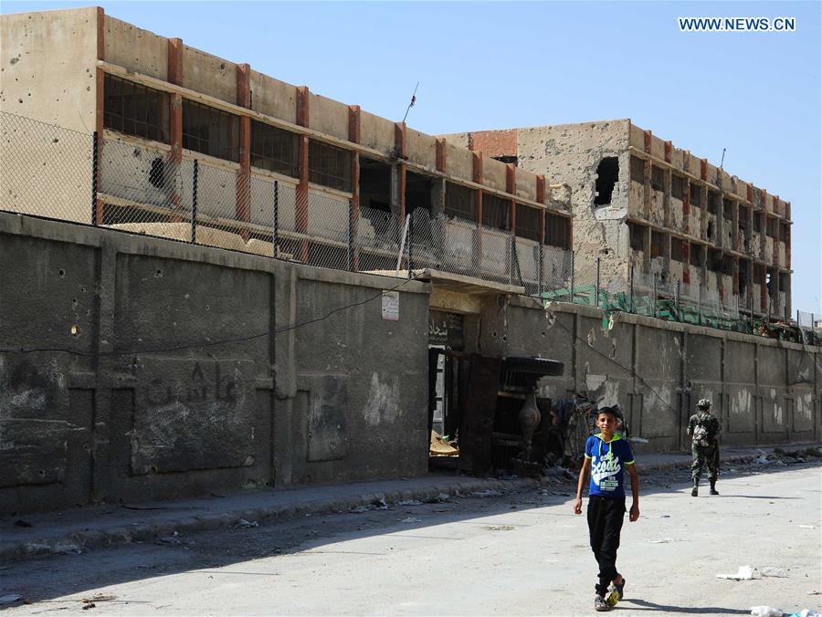 SYRIA-DAMASCUS-PALESTINIAN REFUGEE CAMP