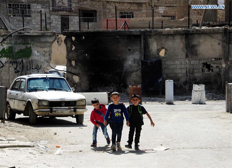 SYRIA-DAMASCUS-PALESTINIAN REFUGEE CAMP