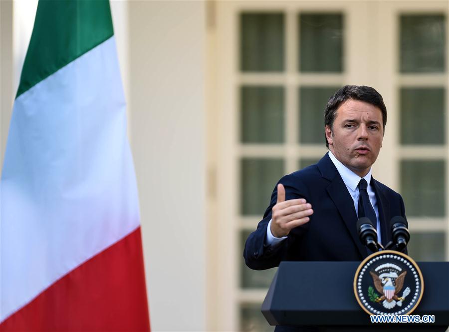 U.S.-WASHINGTON D.C.-OBAMA-ITALY-PRESS CONFERENCE
