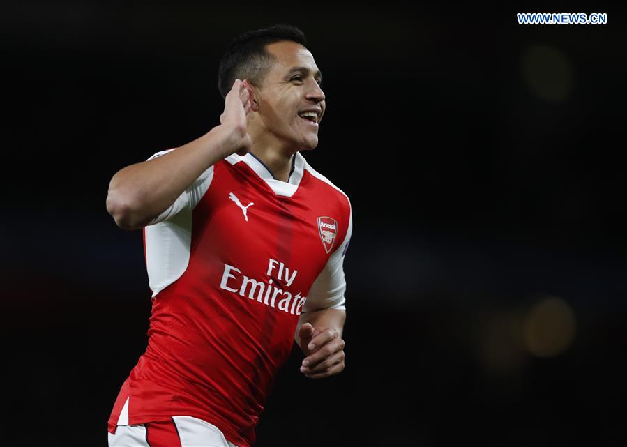 (SP)BRITAIN-LONDON-FOOTBALL-UEFA CHAMPIONS LEAGUE-ARSENAL VS LUDOGORETS RAZGRAD