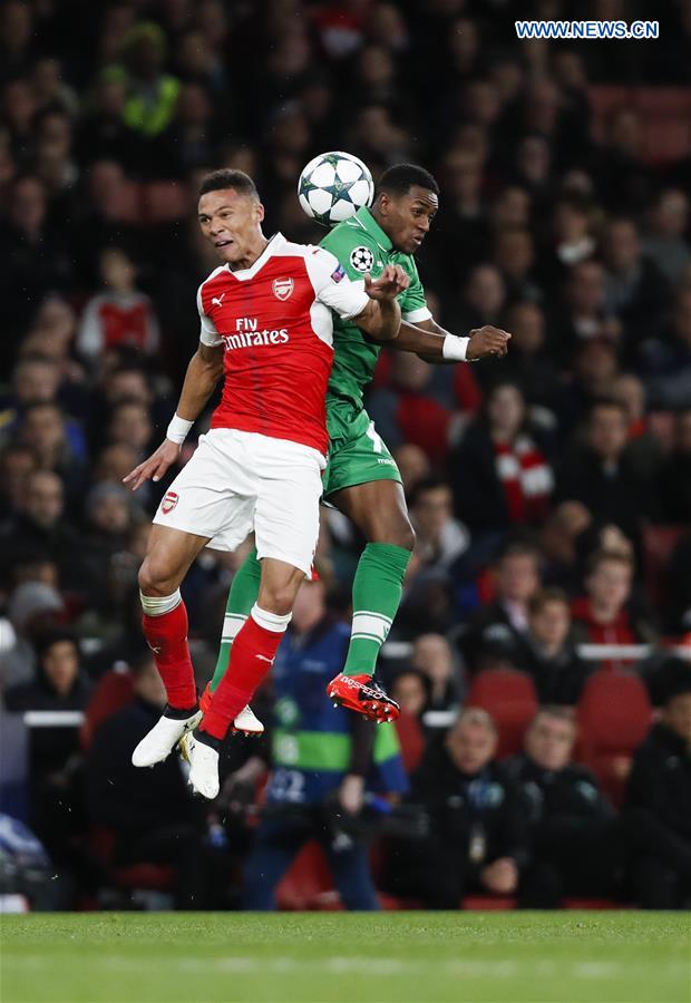 (SP)BRITAIN-LONDON-FOOTBALL-UEFA CHAMPIONS LEAGUE-ARSENAL VS LUDOGORETS RAZGRAD