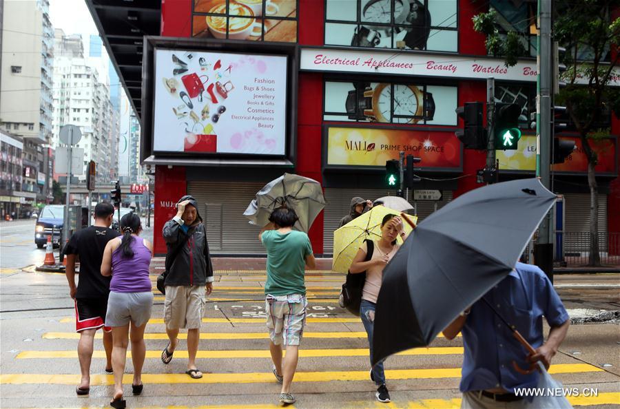 CHINA-HONG KONG-TYPHOON HAIMA (CN)