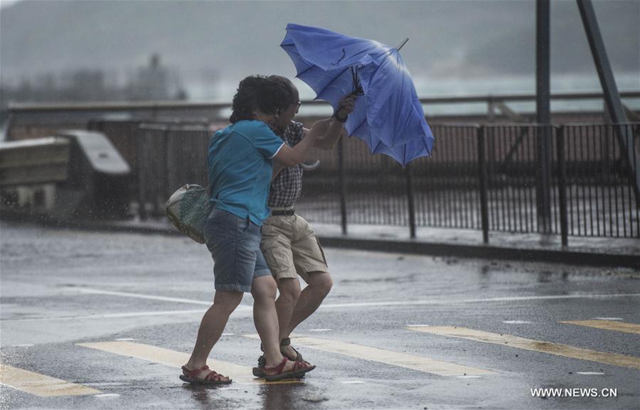 CHINA-HONG KONG-TYPHOON HAIMA (CN)