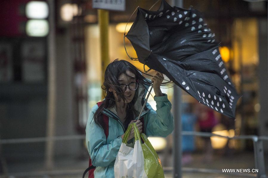 CHINA-HONG KONG-TYPHOON HAIMA (CN)