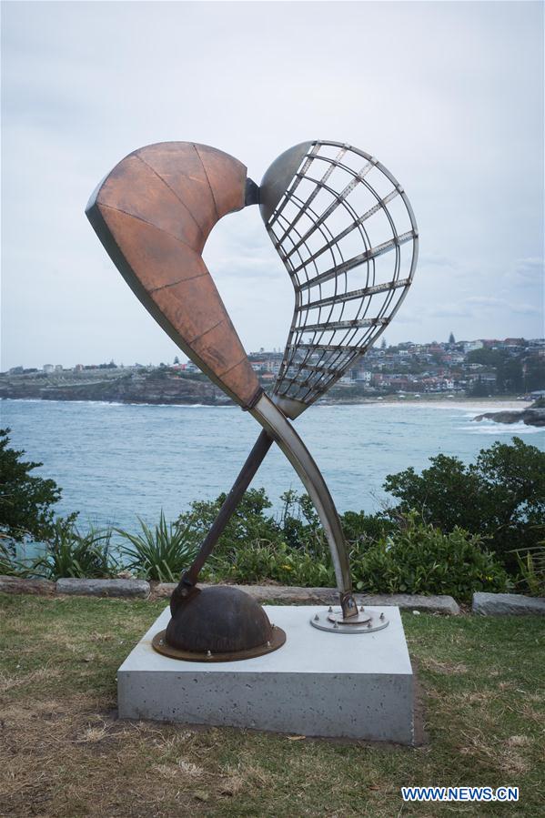 AUSTRALIA-SYDNEY-ART-SCULPTURE