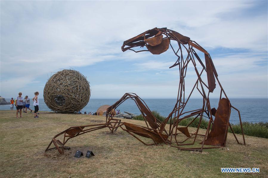 AUSTRALIA-SYDNEY-ART-SCULPTURE
