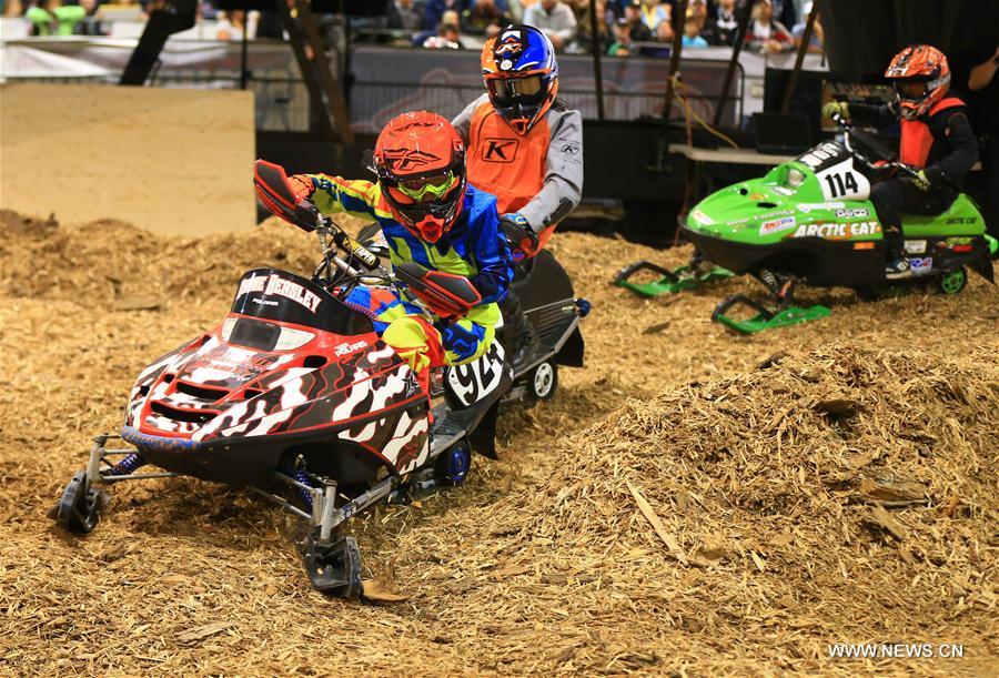 (SP)CANADA-TORONTO-CHILDREN-MINI ATV RACE