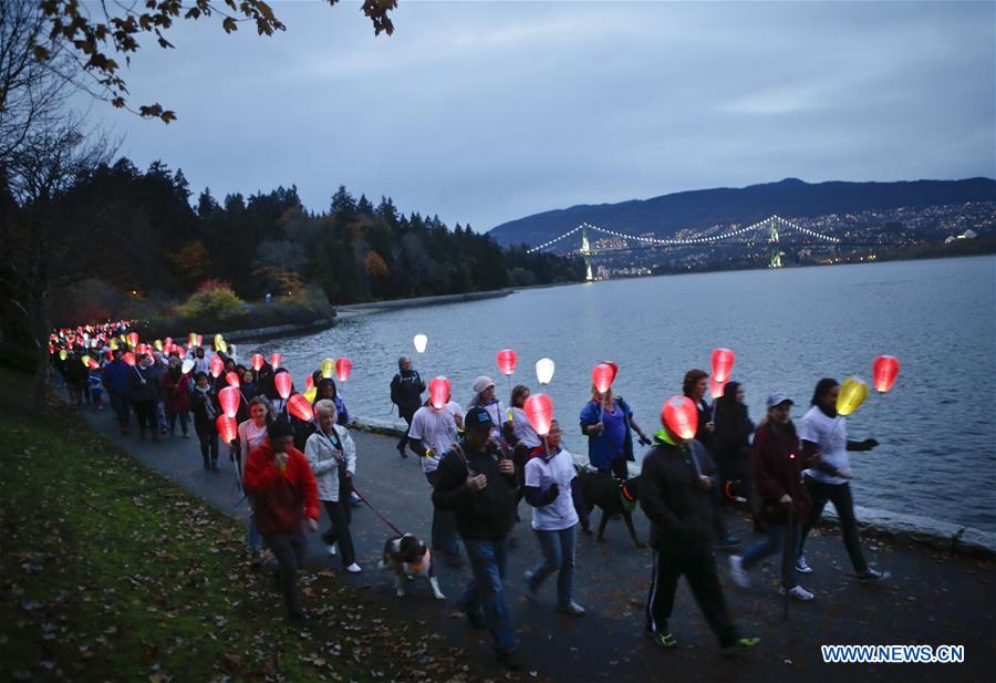 CANADA-VANCOUVER-"LIGHT THE NIGHT"-CHARITY WALK