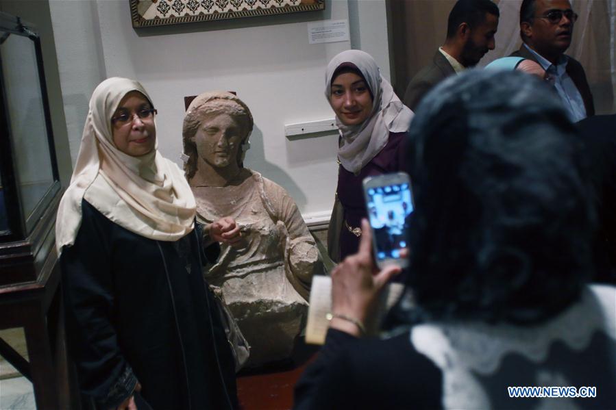 EGYPT-CAIRO-ANTIQUITIES-EXHIBITION